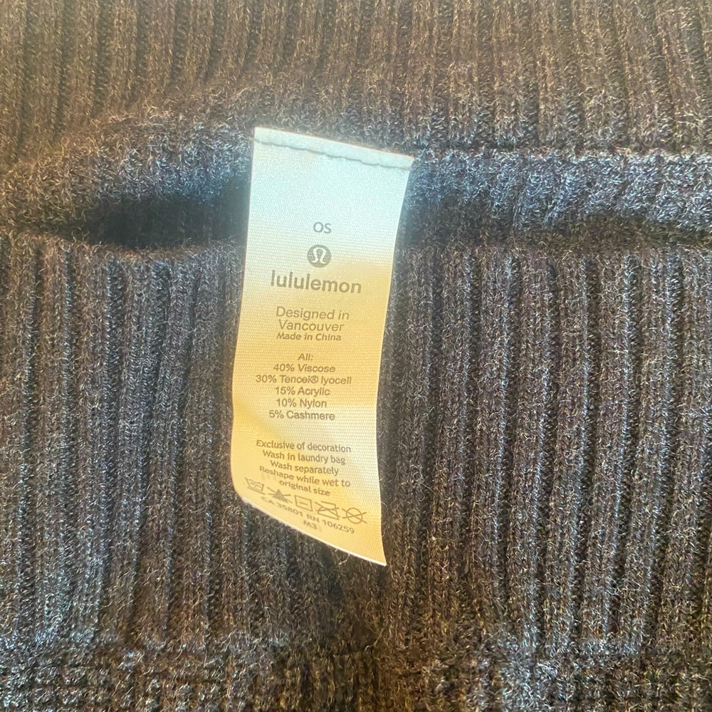 Lululemon grey tunic wrap